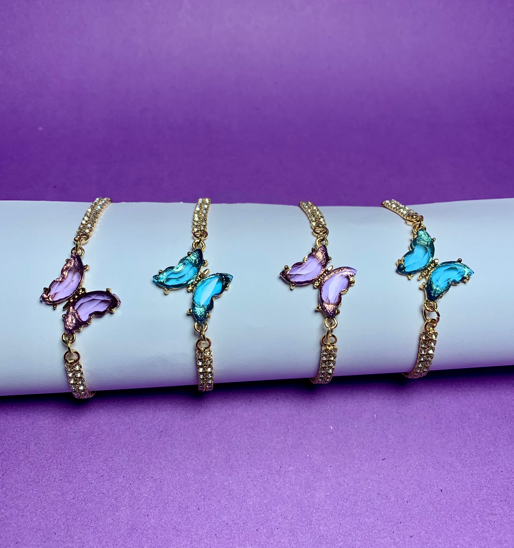 Butterfly Charm Bracelet