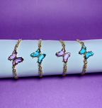 Butterfly Charm Bracelet