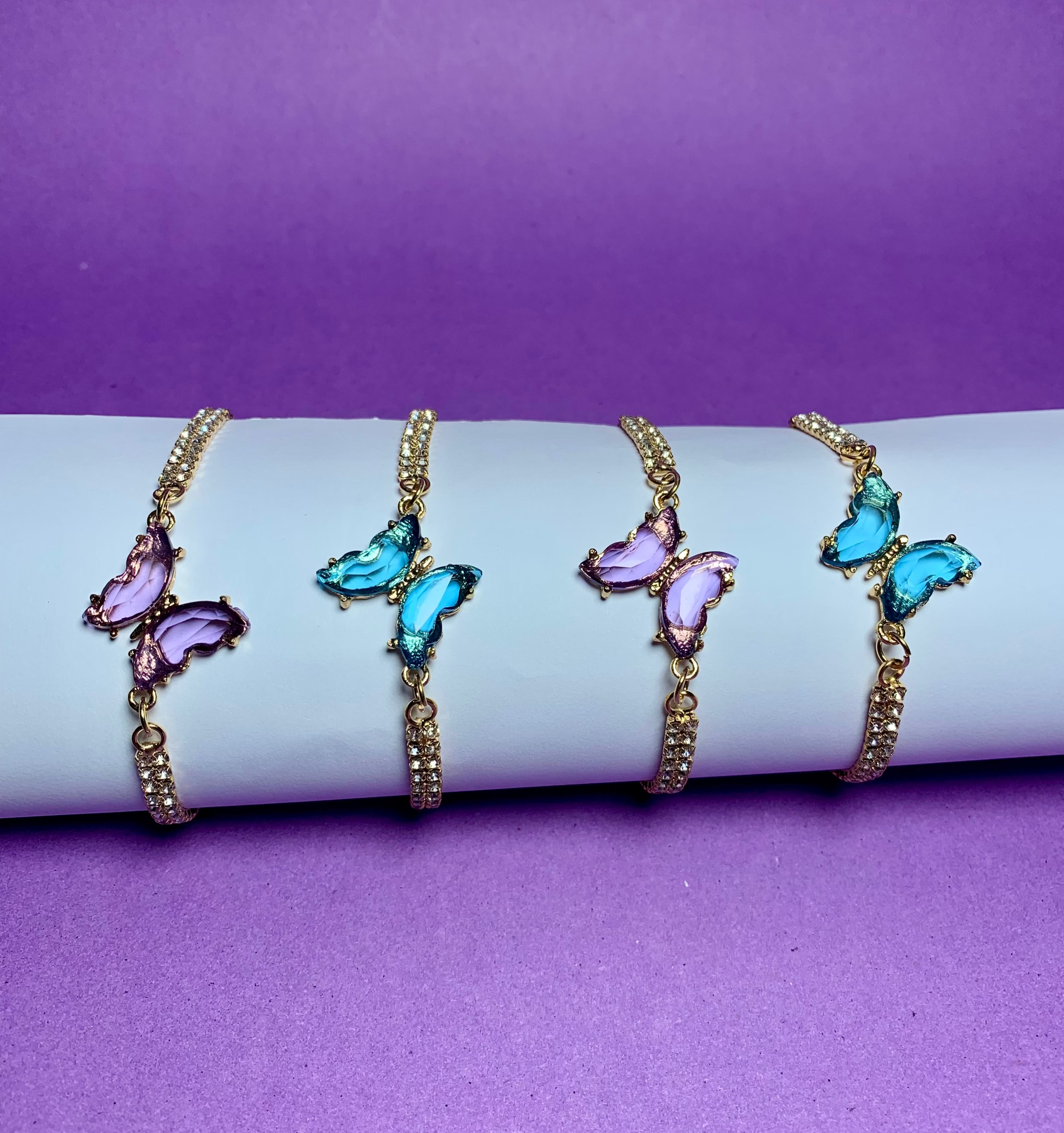 Butterfly Charm Bracelet
