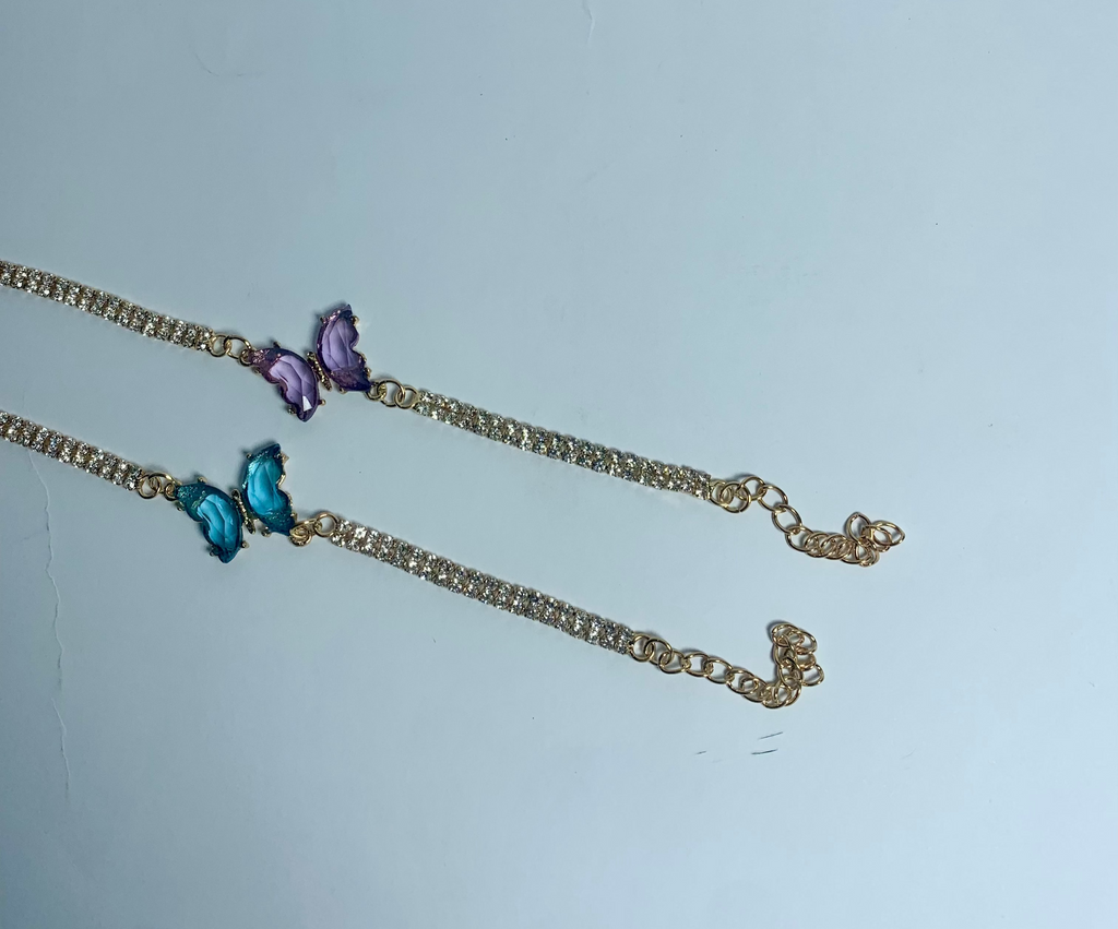 Butterfly Charm Bracelet