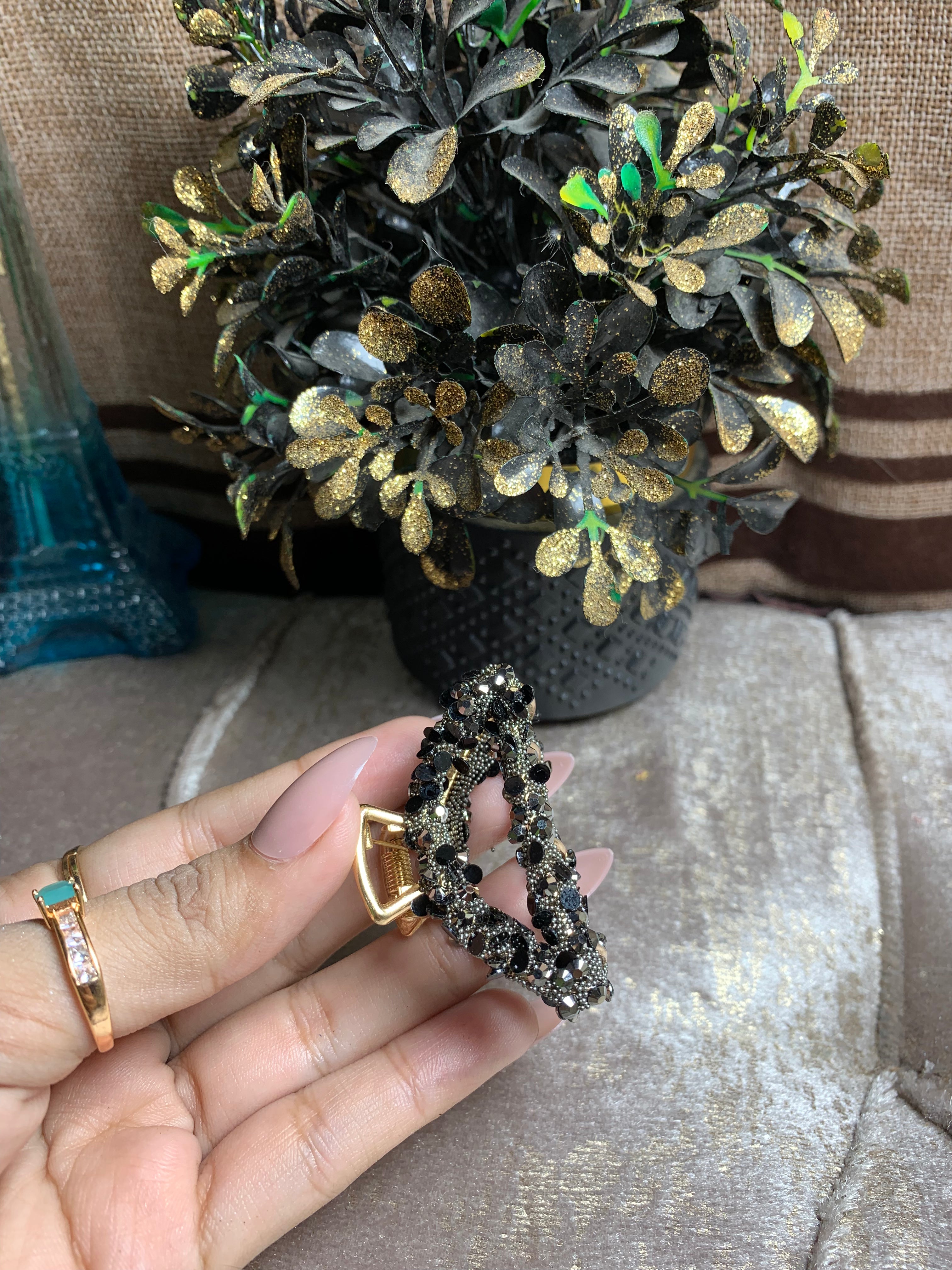 Metal  Fancy Hair Catcher