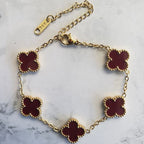 Four-Leaf Clover Bracelet
