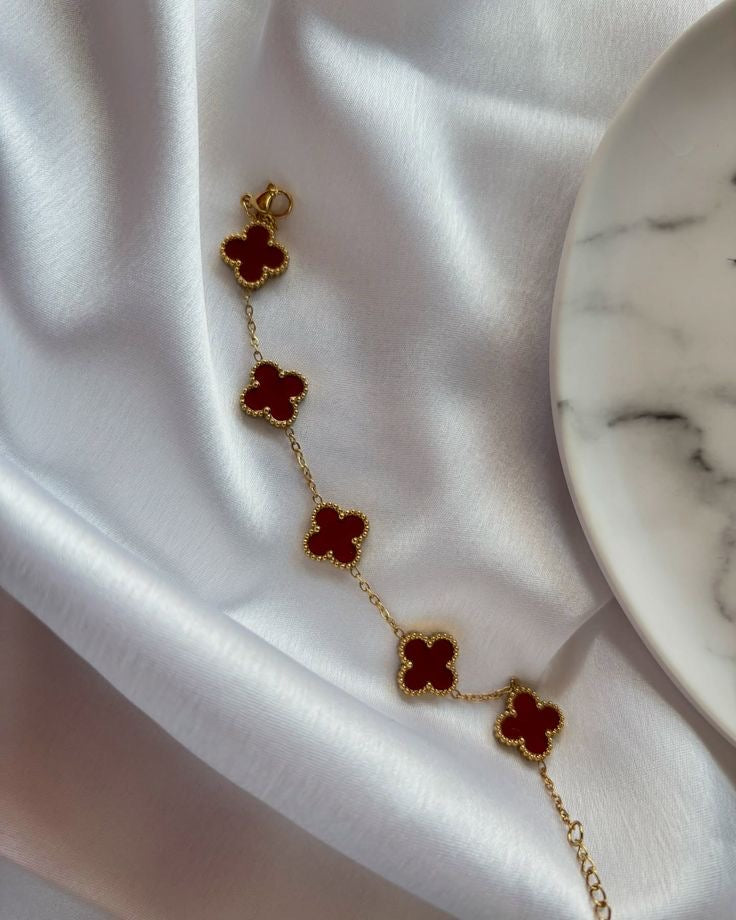Four-Leaf Clover Bracelet