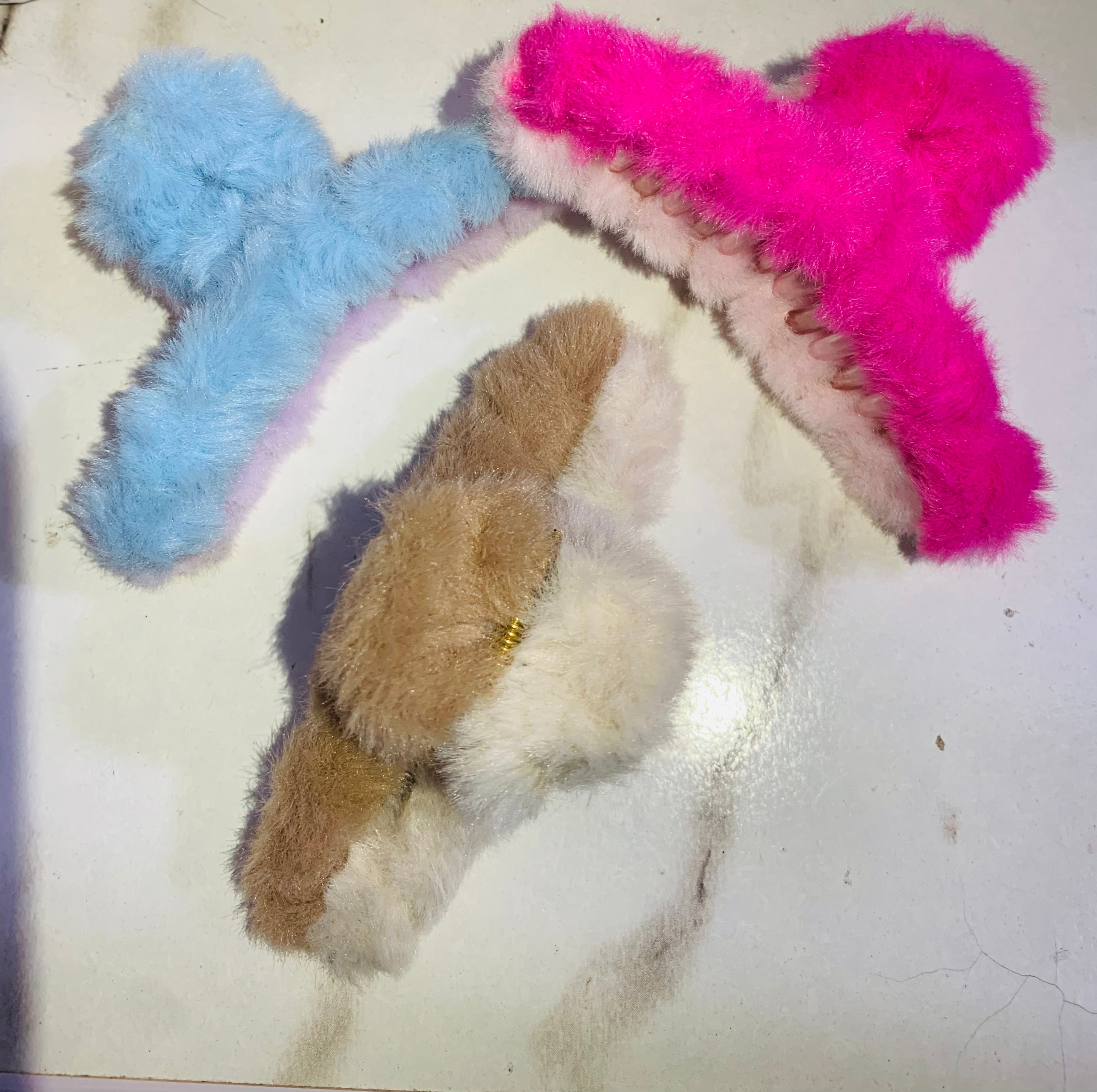 Furry Claw Clips