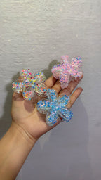 Fancy Flower Hair Clips