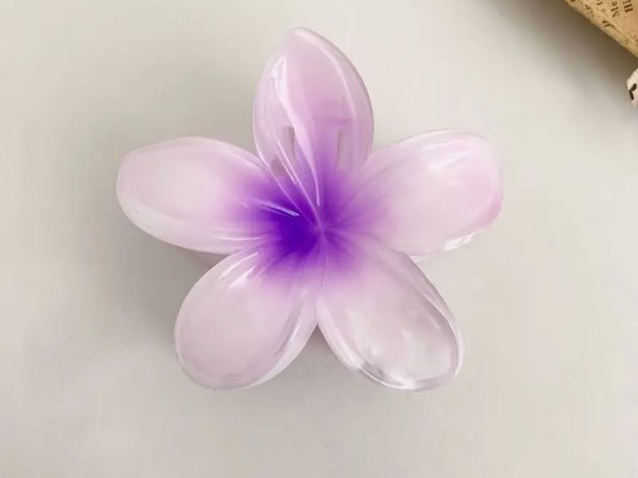 large Flower Clips