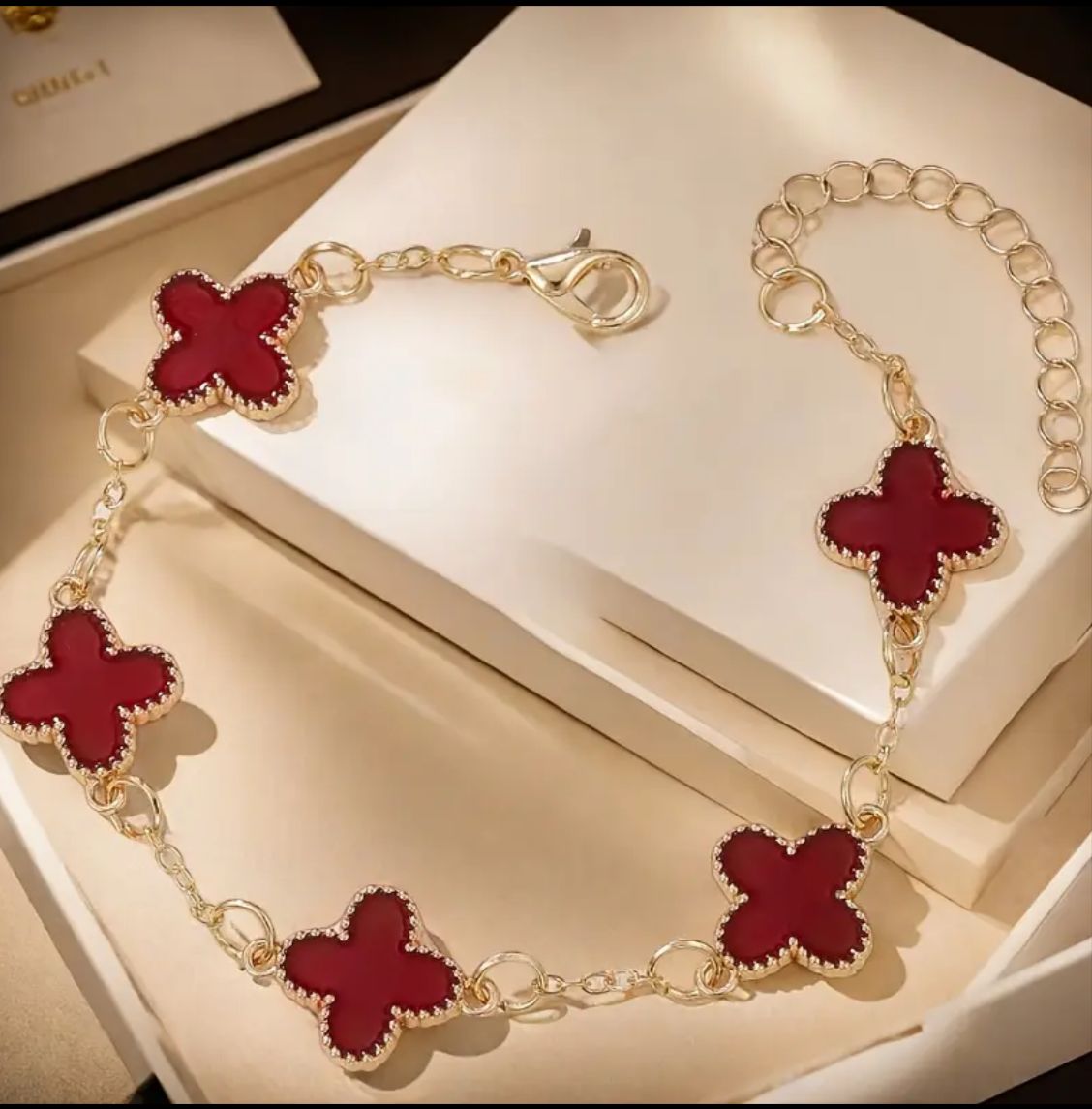 Four-Leaf Clover Bracelet
